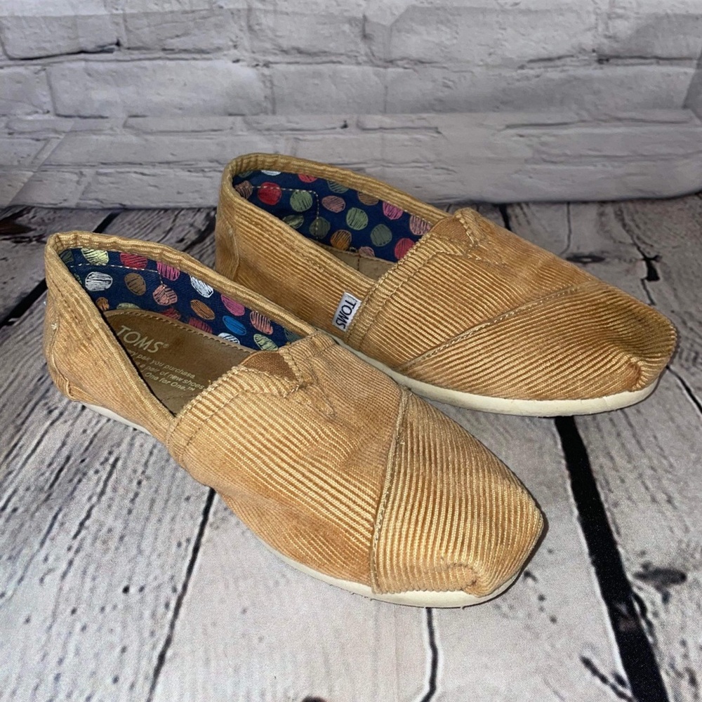 TOMS corduroy Alpargata slip on loafers